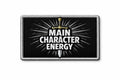 Main Character Energy Patch